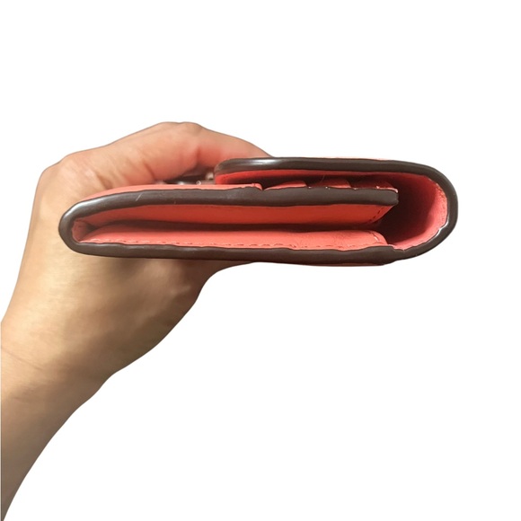 Coach Coral Bifold Leather Wallet - Picture 6 of 11